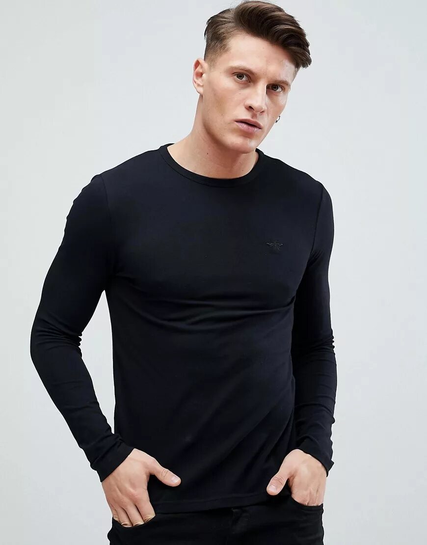 синяя водолазка мужская. облегающий лонгслив nike pro. облегающая кофта мужская. обтягивающий чёрный лонгслив мужской. лонгслив в обтяжку.