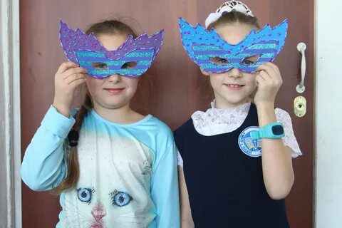 Новогодние маска 31 декабря