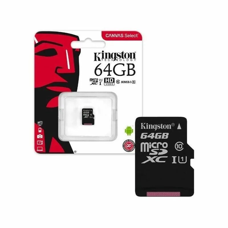 Kingston SD 64gb. Карта памяти Kingston 64gb. Micro SD 64gb Kingston class 10 без адаптера. Кингстон 128 ГБ микро.