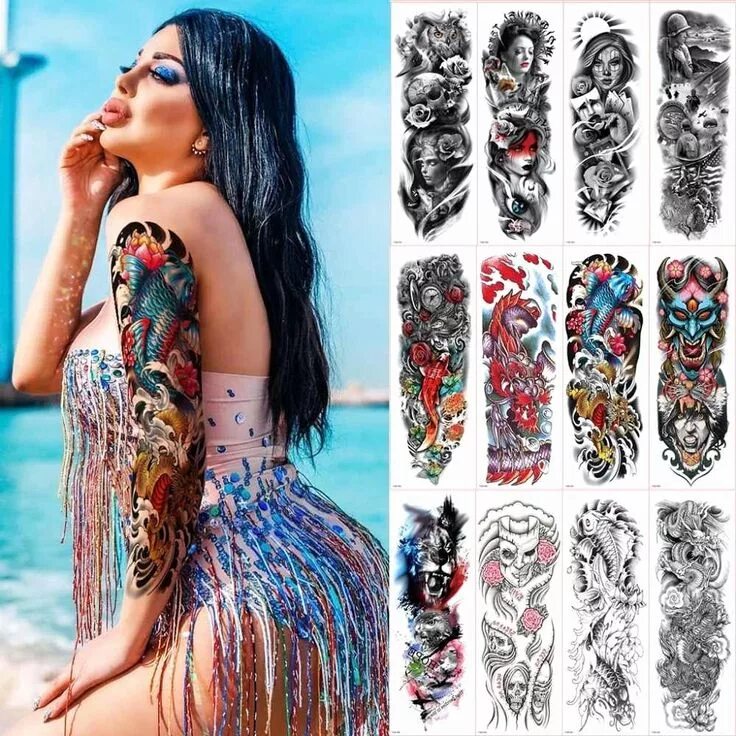 Тату саске. Водостойкие татуировки. Men tattoes. Тату мужские большие. Водостойкое тату.