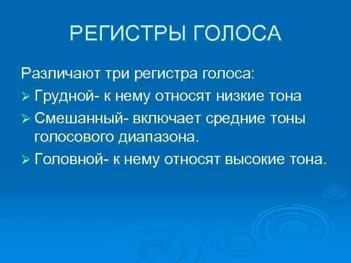 Отличить голос