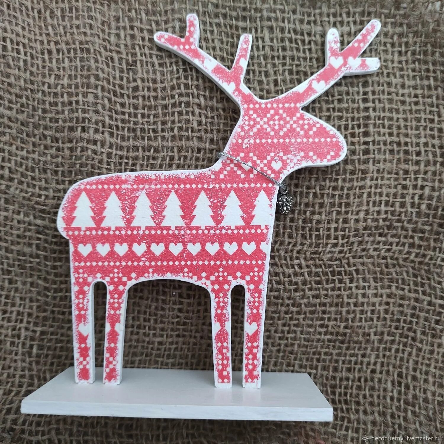 поделка олень.