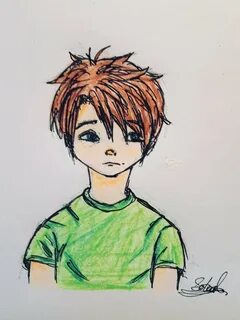 Легкие рисунки красивых мальчиков