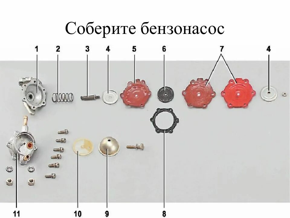 Как собрать бензонасос. Схема сборки бензонасос ока. ремкомплект бензонасоса ваз 2101 сборка. ремкомплект бензонасоса 2107 карбюратор. бензонасос 2107 карбюратор схема.