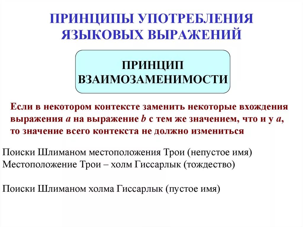 В принципе употребление. Принципы употребления языковых выражений. Смысл и значение языковых выражений.. Языковое выражение это. Принцип выражения.