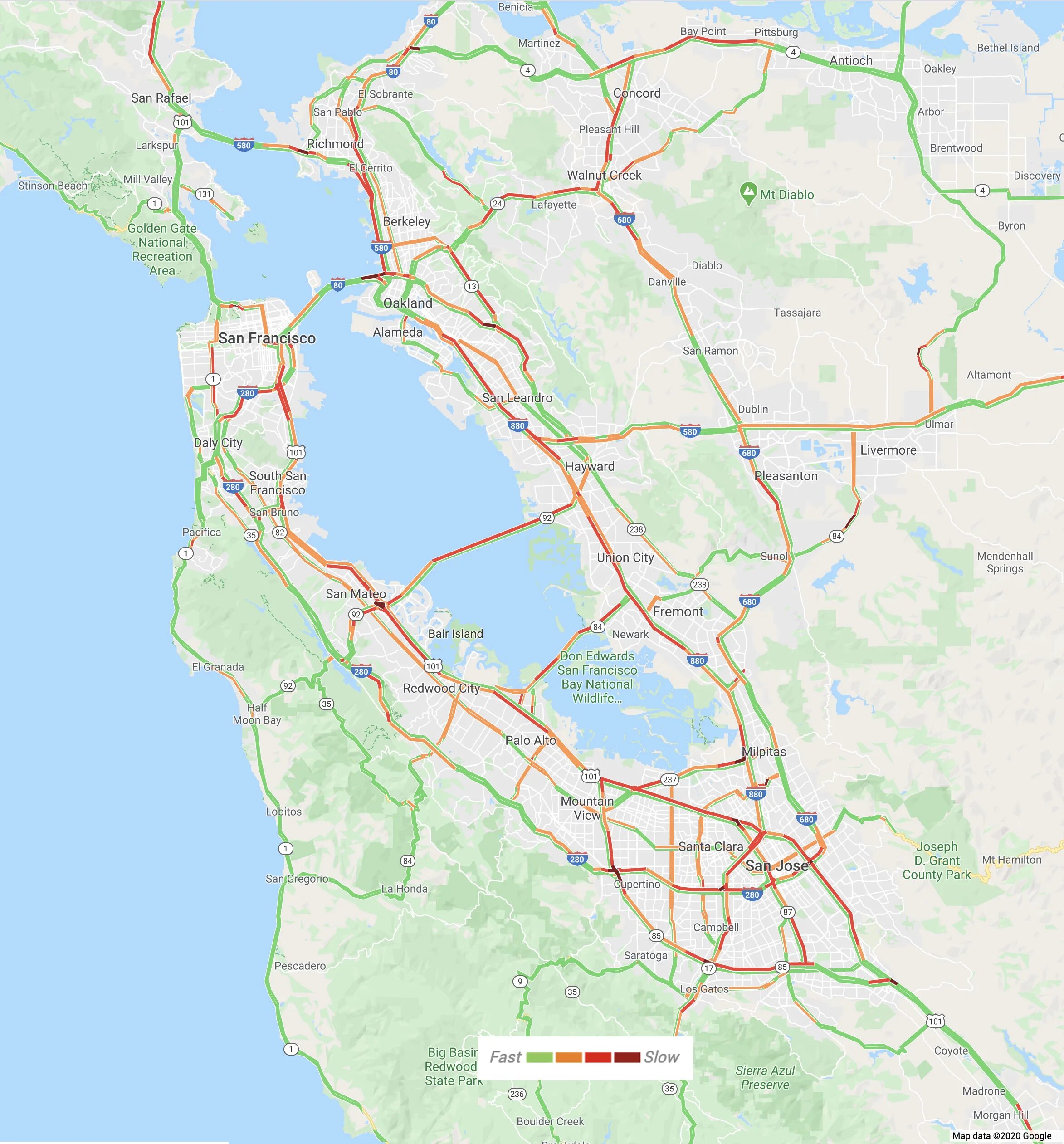 Bay map