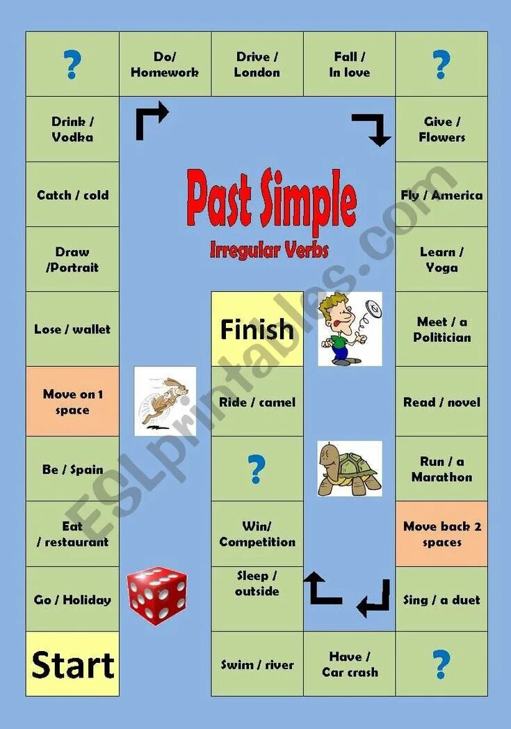 Past simple games. Настольная игра английский язык past simple. english irregular verbs игра. настольная игра на неправильные глаголы английского языка. игра настолка irregular verbs.