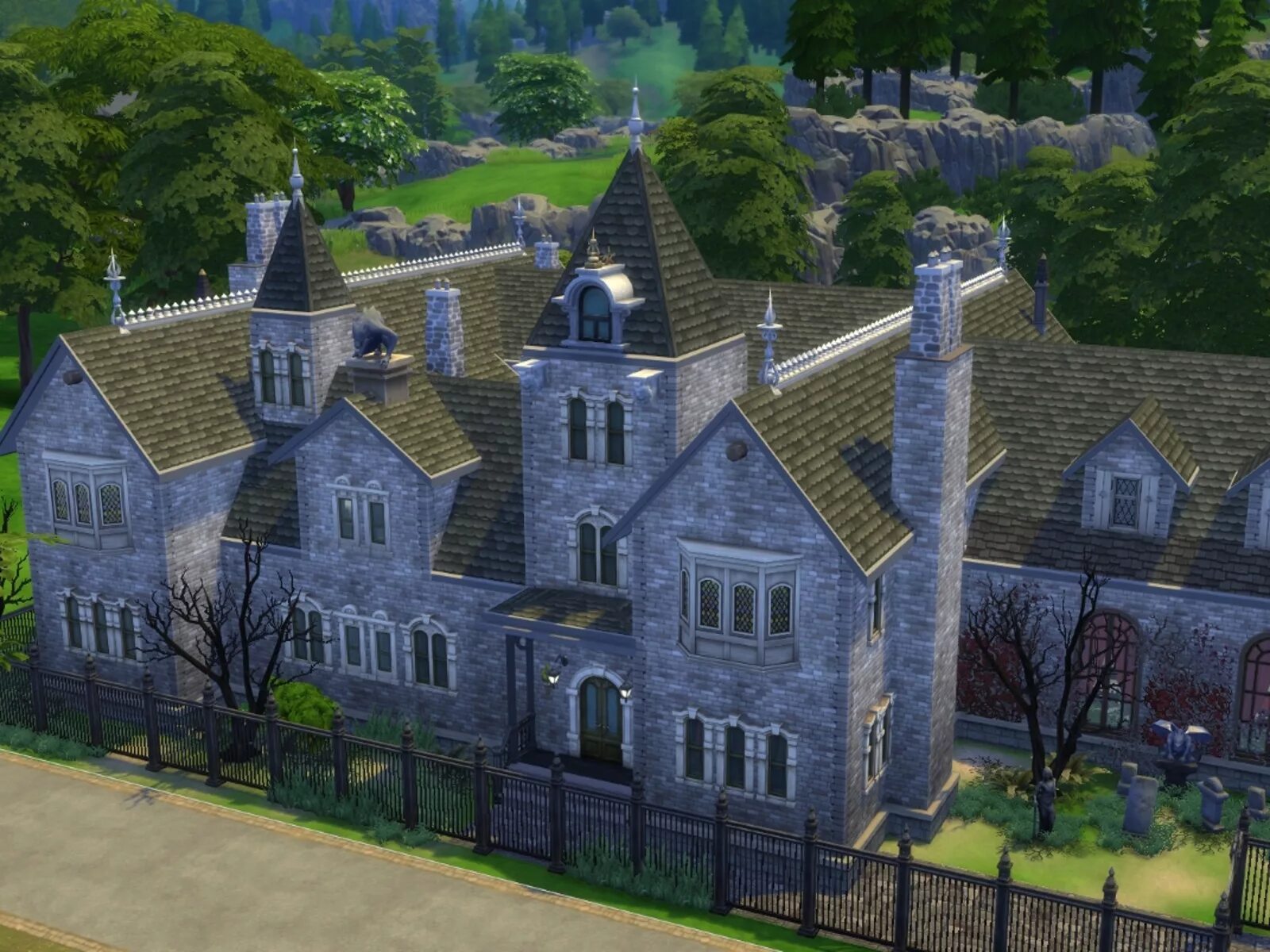 Sims building мод. Sims 4 поместье. поместье спайдервик sims. симс 4 усадьба. sims 4 особняк.