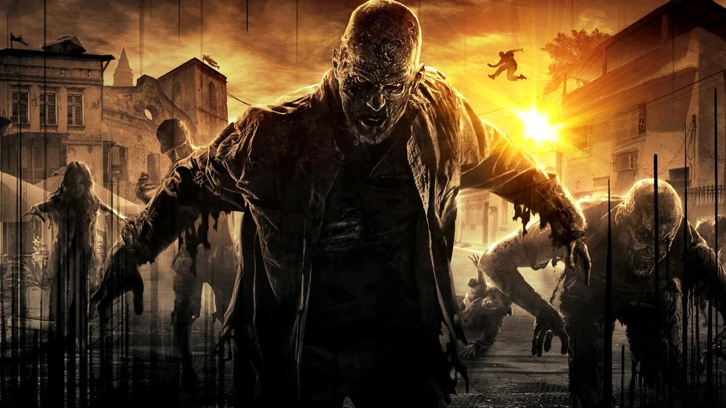 Dying light список компьютерных игр о зомби. Зомби апокалипсис dying light. зомби даинг лайт хазмат.