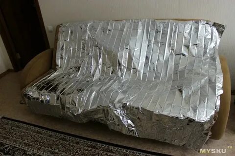 Одеяло из фольги