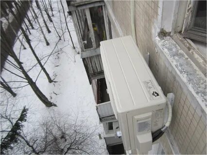 Кондиционер под окном