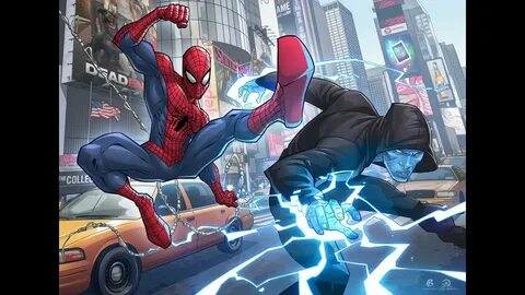 Electro spider man