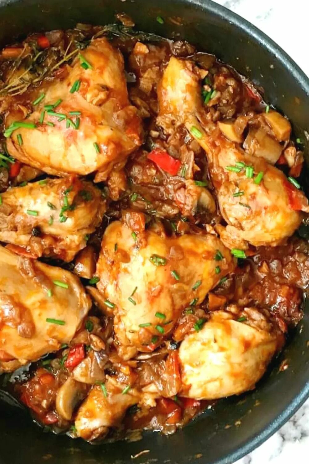 Как вкусно потушить куриную