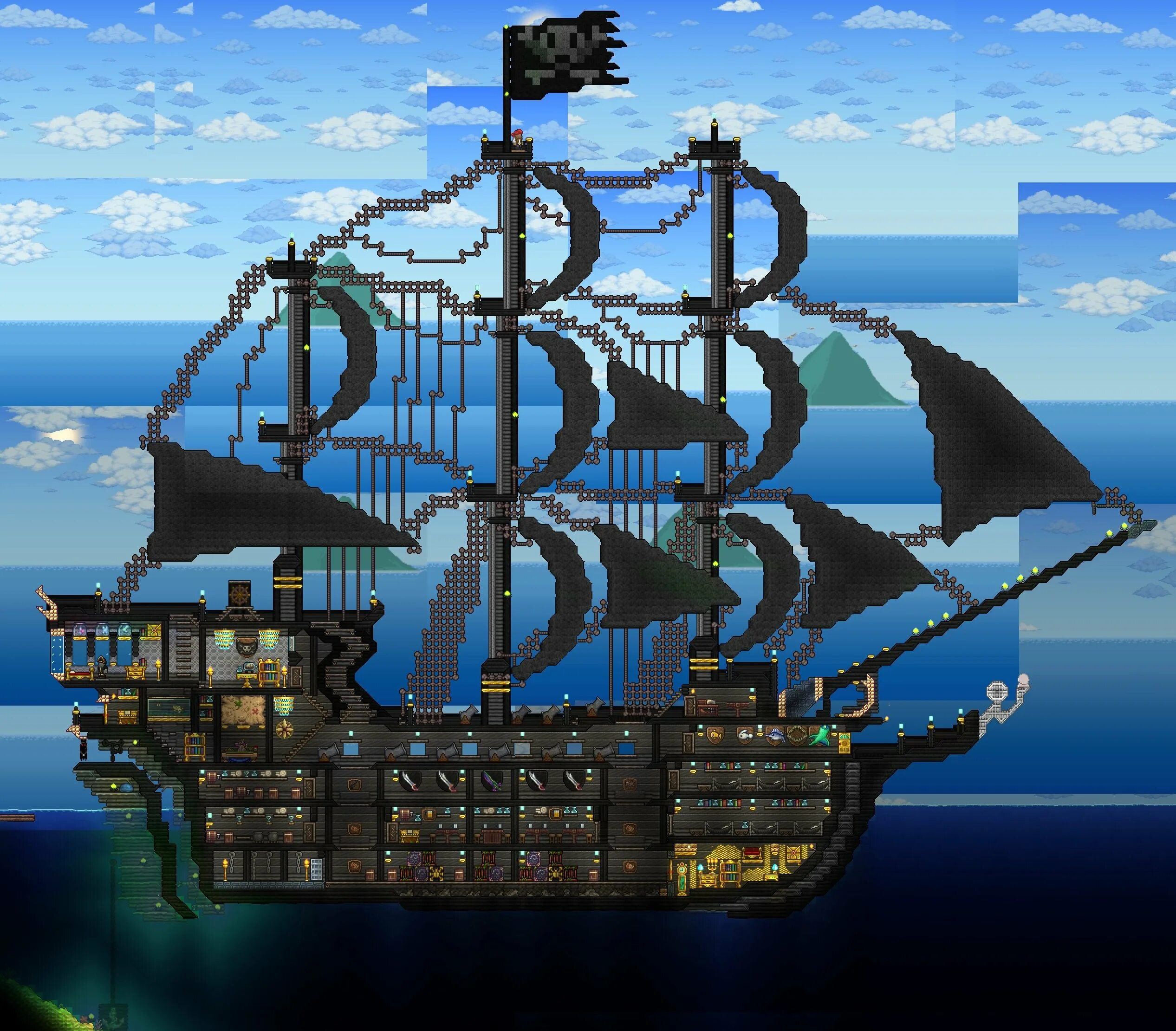 Лего корабль тихая мэри. 5. Корабль террария постройка. Pirate ship battles игра. Pirate arena.