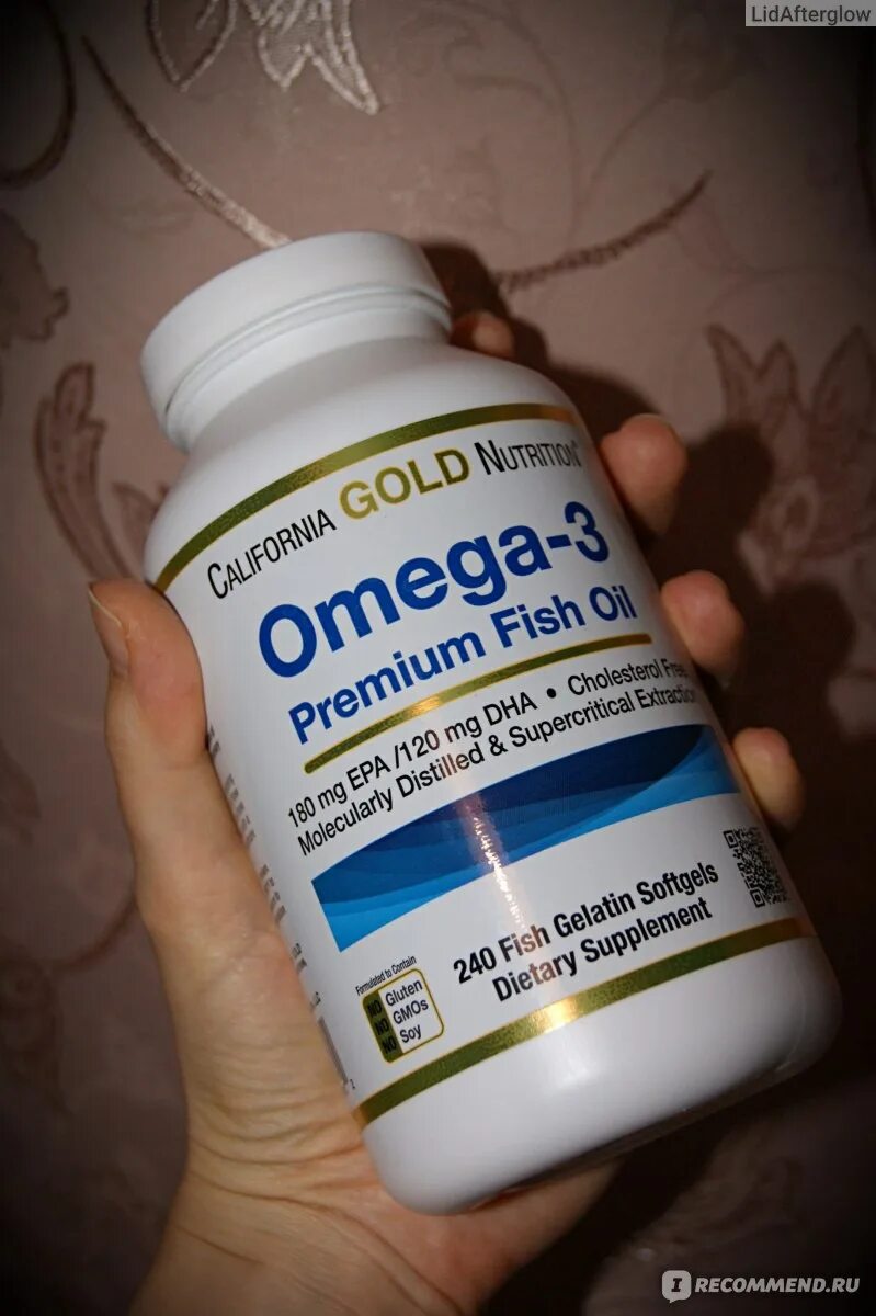 California gold nutrition omega 3 premium fish