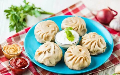Буузы хинкали