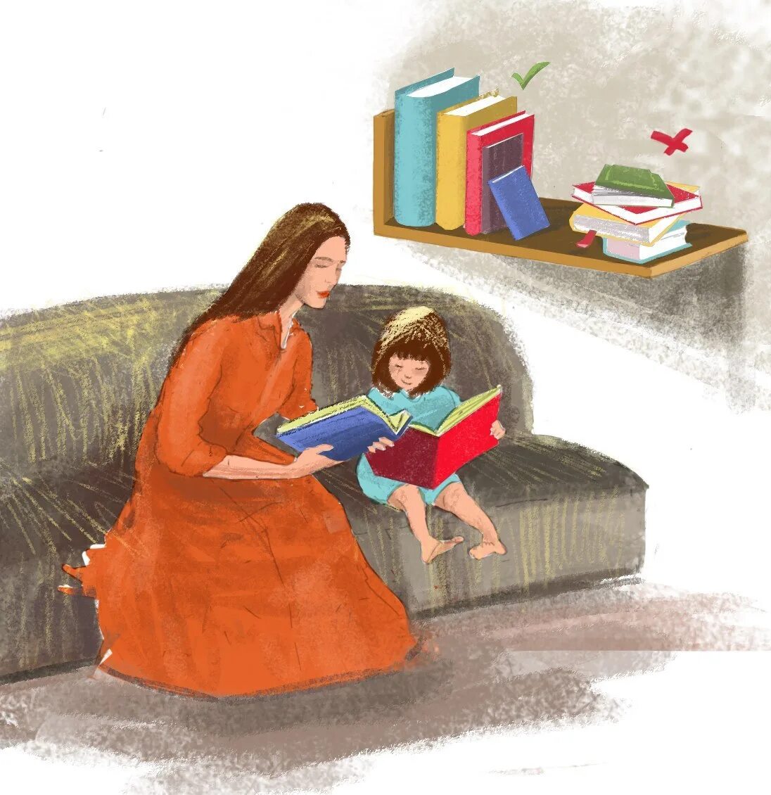 Мамина книга читать. Чтение книг детям. Чтение иллюстрация. Мама читает ребенку. Мама читает книгу.