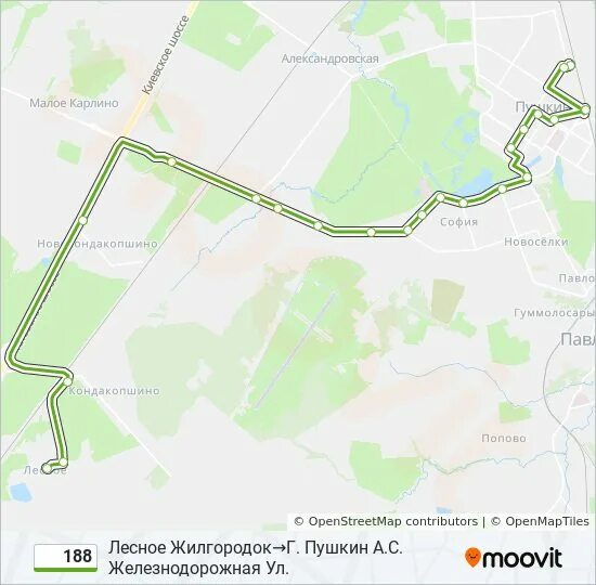 Маршрут автобусов пушкин на карте. 188 Автобус расписание. Автобус 188 СПБ. Расписание 188 автобуса Пушкин Лесное. Маршрут 188 маршрутки Махачкала.