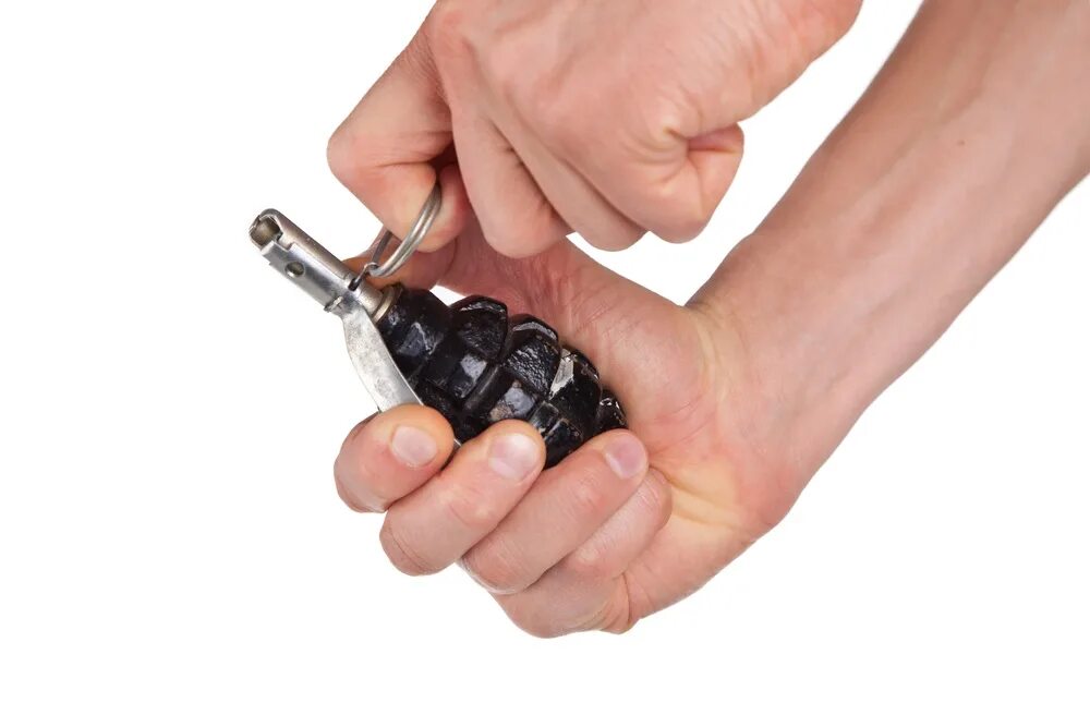 Вырвать чеку. Выдернуть чеку из гранаты. Конструкция запорно пускового углекислотного огнетушителя. Мистер граната нам более не друг. Мистер граната нам не друг.