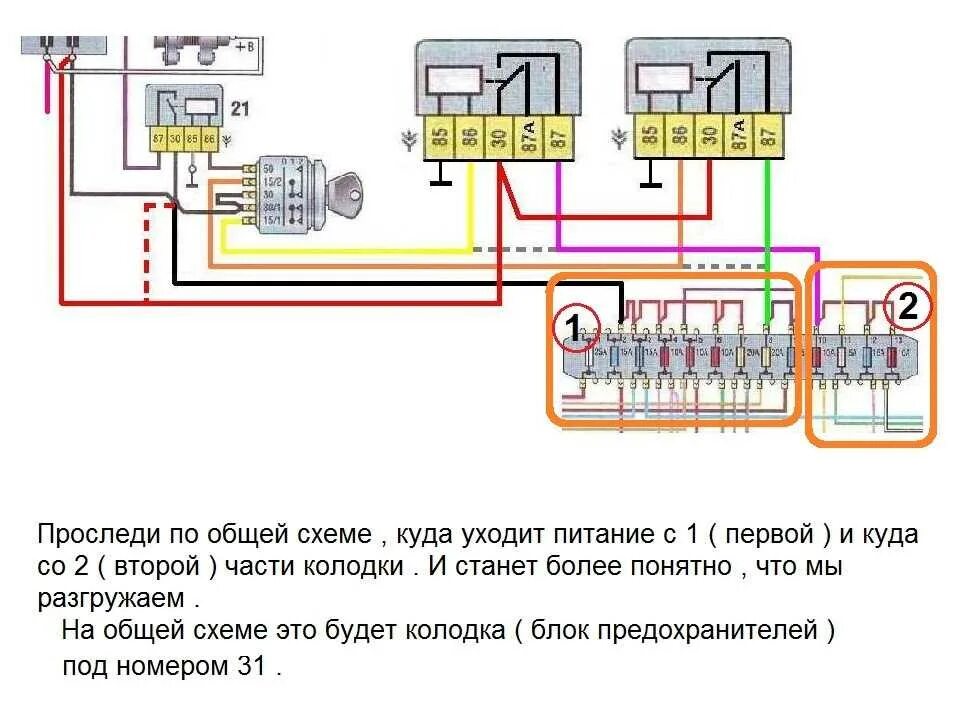 Проводка газели старого образца. Проводка газели старого образца