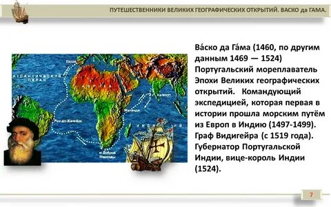 Географические открытия азии