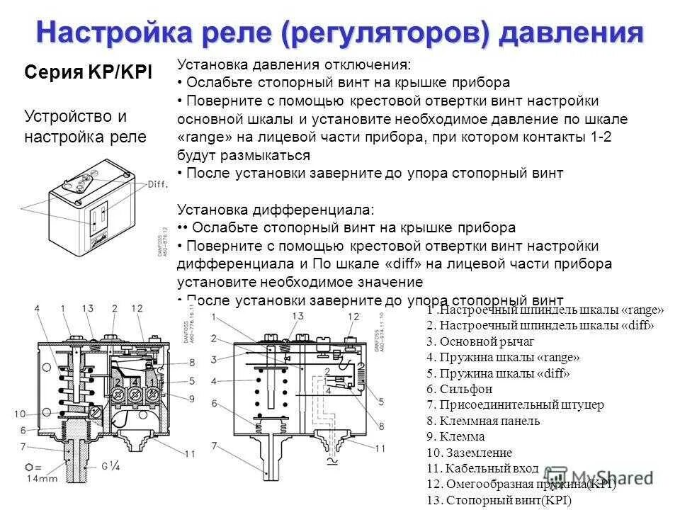 Схема подключения реле контроля давления. Схема подключения реле давления компрессора 220. Реле давления принцип работы схема включения. Схема подключения регулятора давления воздуха на компрессор. Настройка регулятора воды