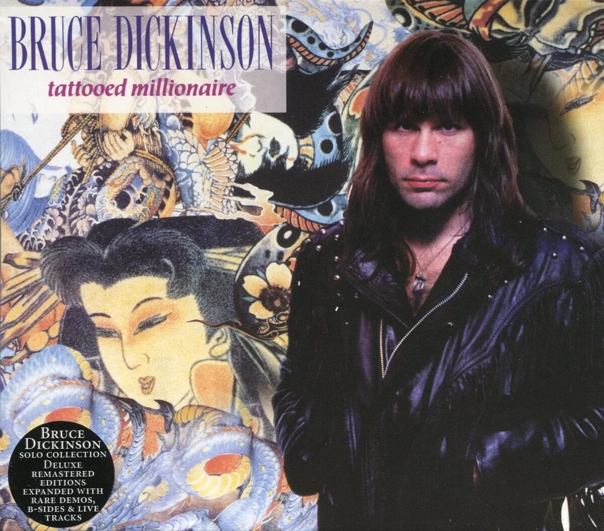 Брюс дикинсон альбом 2024. Bruce Dickinson - Tattooed Millionaire (1990). Tattooed Millionaire Брюс Дикинсон. Bruce Dickinson - Tattooed Millionaire ' 1990 CD Covers. Брюс Дикинсон альбом Tattooed Millionaire.