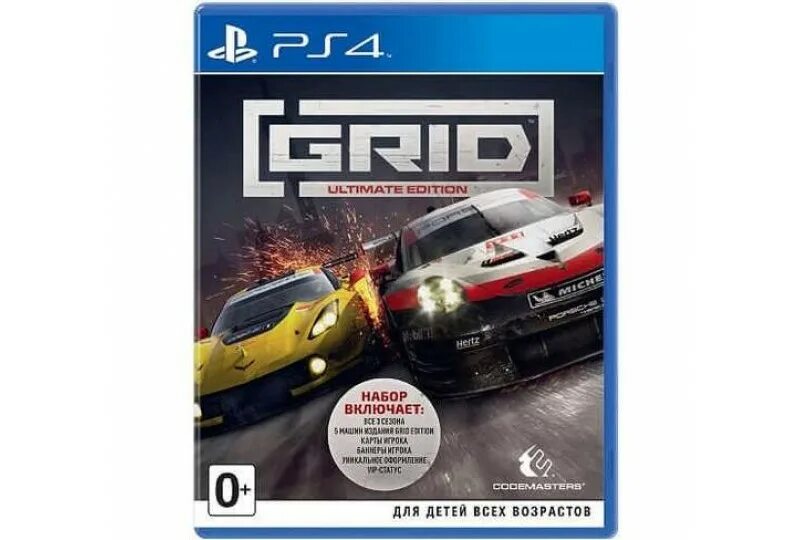 Игры на пс4 русский язык. Grid (ps4). Grid на пс4. Grid 2019 ps4 обложка. Grid. Ultimate Edition.