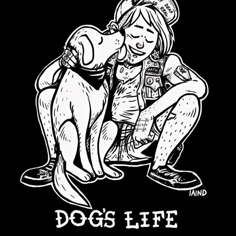 Life is dog. A dog&#039;s life.