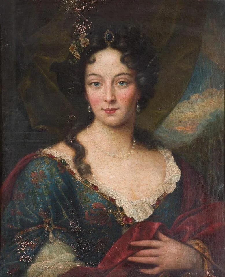 Дама ди. Красивая чешская графиня. 1690-1730 Г девушки. Ritratto. Девушки 1690 г.