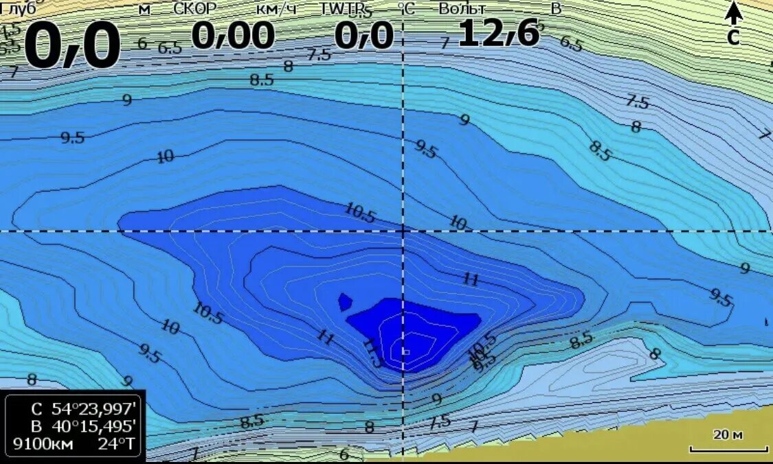 Купить Карта озера Хайка на эхолоте Lowrance SImrad BG: отзывы, фото и характери