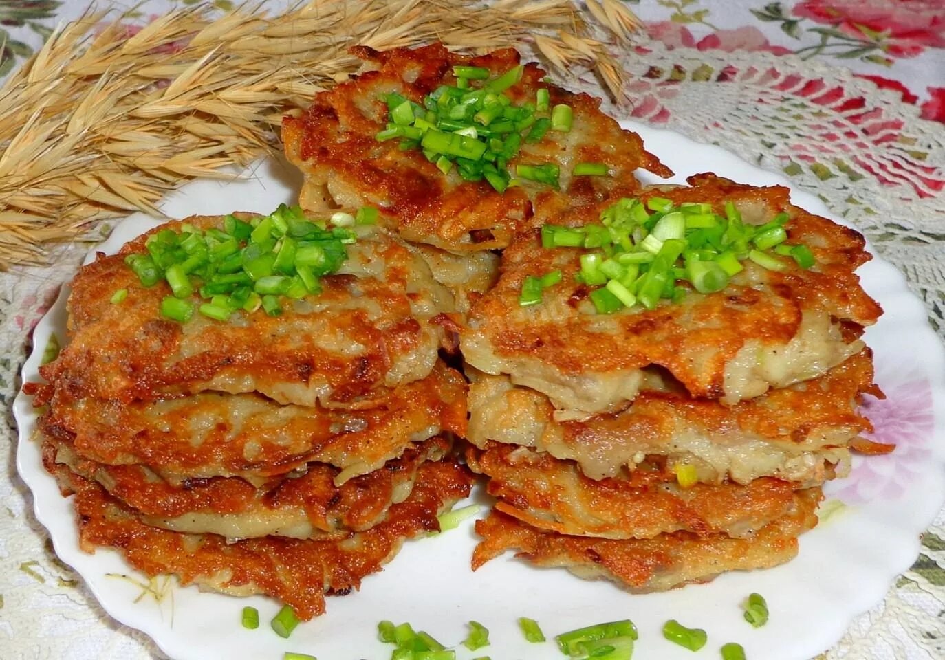 Рецепт драников из картофеля с чесноком