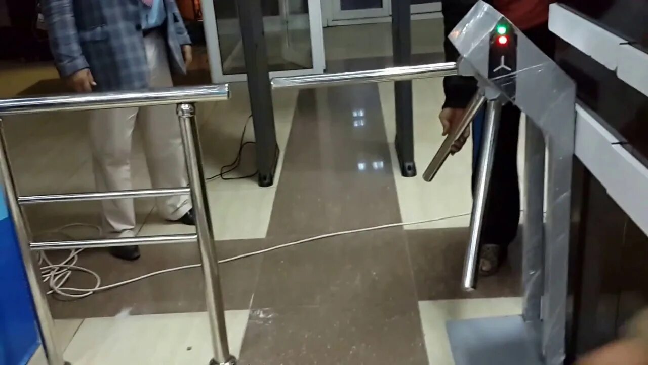 Установка металлодетектора