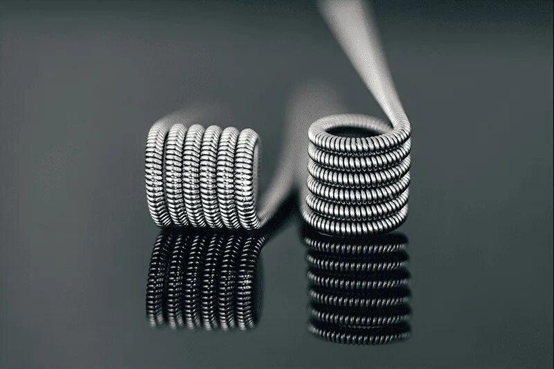 Coil 1 2. Клэптон койл. койл alien fused clapton. jewelry coil готовая спираль mtl staggered clapton coil 2*0.25nicr+0.1nicr 2.5мм 0.68/0.34 (2 шт). клэптон проволока.