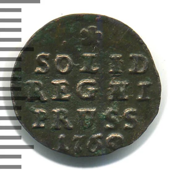 1 солид. Прусское 1 солид 1645. прусское герцогство 1 солид 15 мм. солид пруссия.