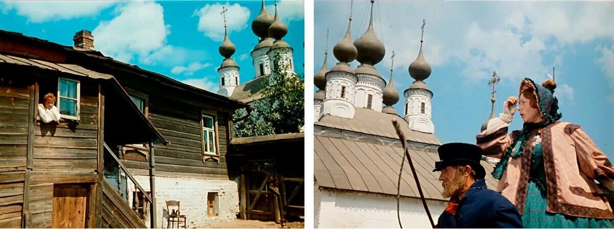 Орлинская где снимали в каком городе. Суздаль Женитьба Бальзаминова Церковь. Дом Бальзаминова в Суздале.