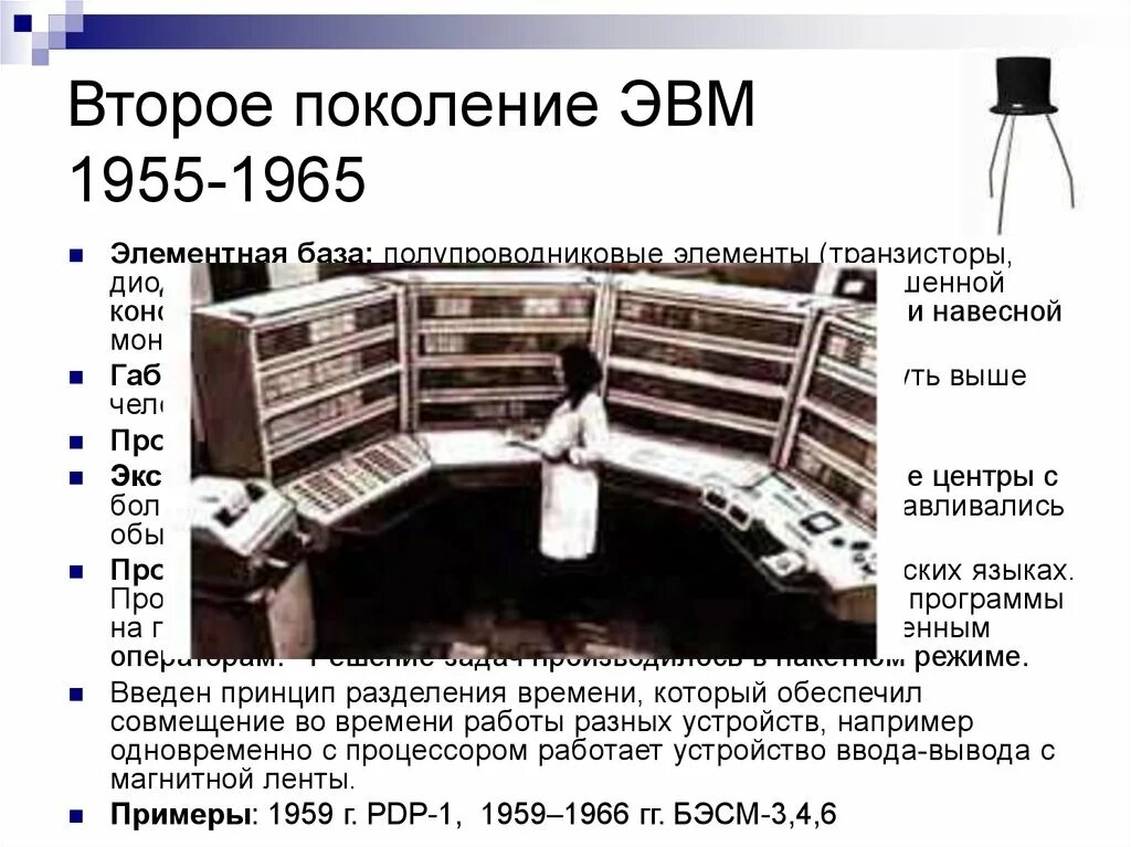 Блок транзисторов БЭСМ-6. Второе поколение ЭВМ. ЭВМ второго поколения БЭСМ-6. Элементная база ЭВМ 2 поколения.