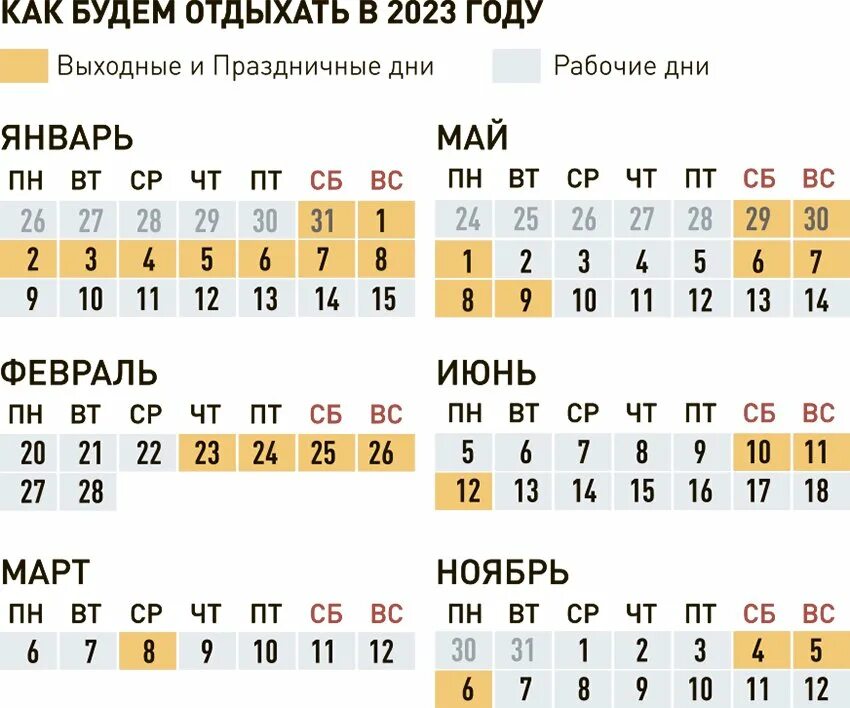 Выходные и праздники в 2023. Выходные дни в 2023 году. Праздники в этом году нерабочие дни. Календарь на 2023 год с праздниками. 6 дневная рабочая 2023