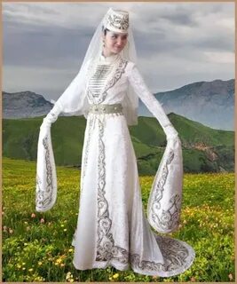 Национальный костюм осетинки