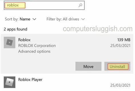 How to remove roblox