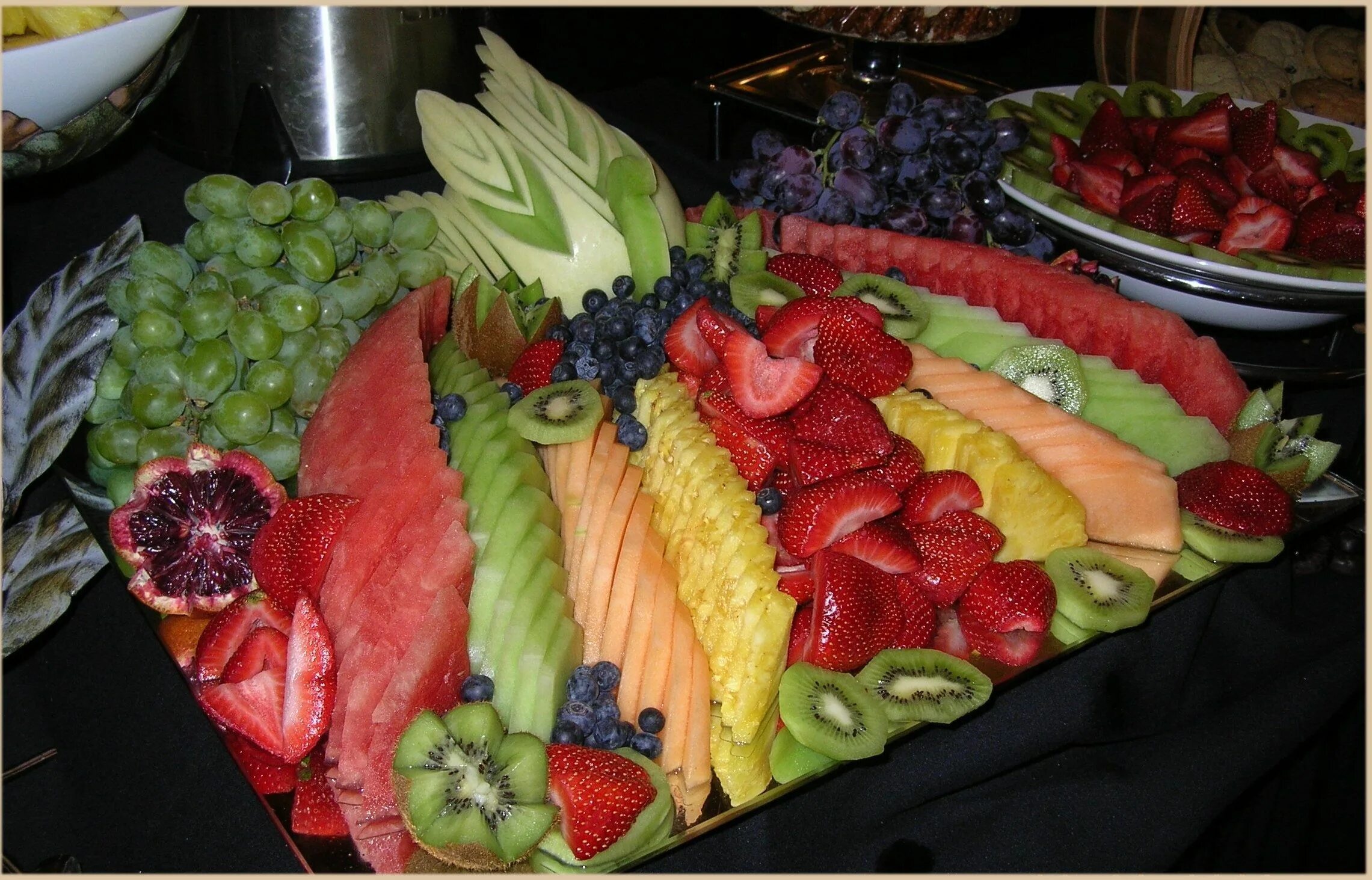 Pin on Platter ideas in 2025 Fruit buffet, Fruit platter designs, Food carving