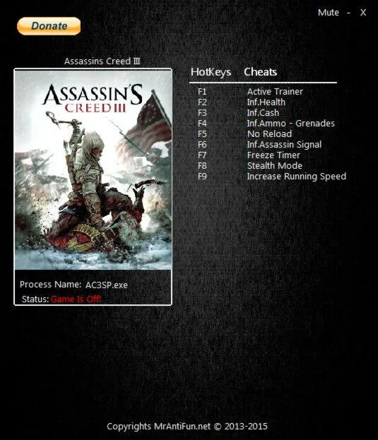 Assassin s коды. Чит код ассасин Крид 3 на Xbox 360. Чит коды на ассасин Крид 3. Читы на ассасин 3 для Xbox 360. Ассасин Крид 3 Trainer 1.05.