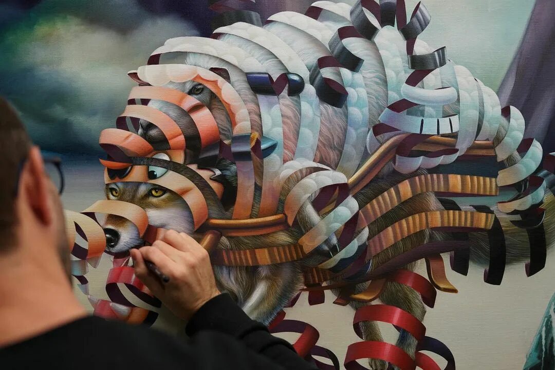 как сделать искусство. креативные идеи. необычное искусство. необычные вещи. как сделать искусство.