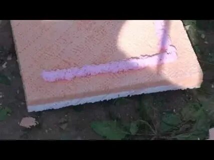 Как правильно клеить пенопласт видео