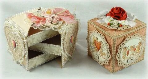 Проект шкатулка из картона