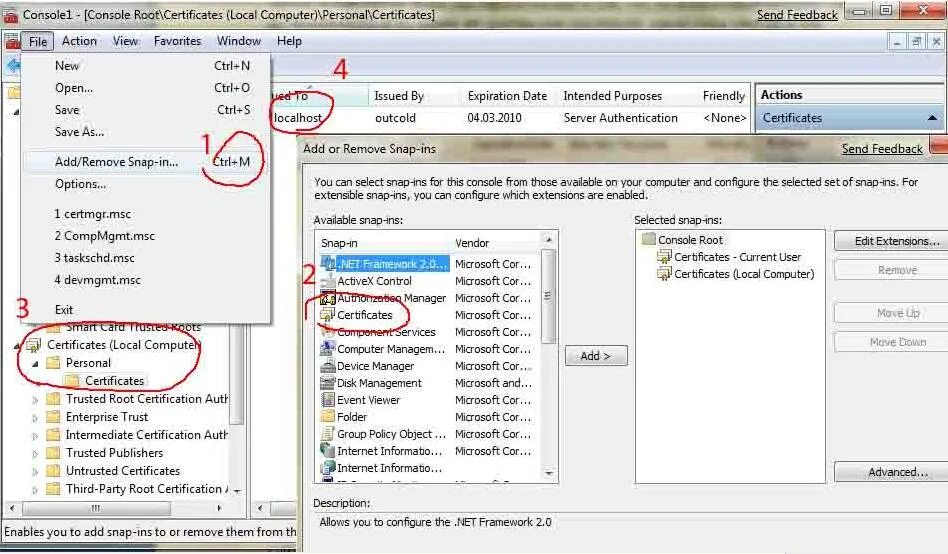 Folders MSC консоль. Certificates Snap-in. Usr folder MSC консоль. Raid Console <authentication-Type>.