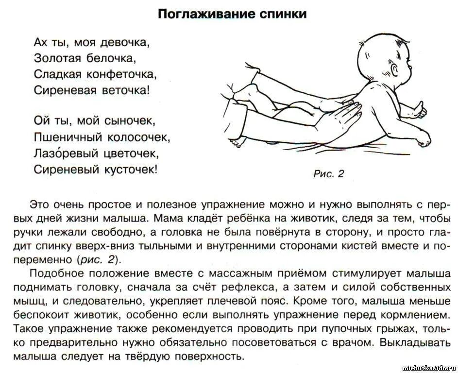 Сколько лежать на животе новорожденным