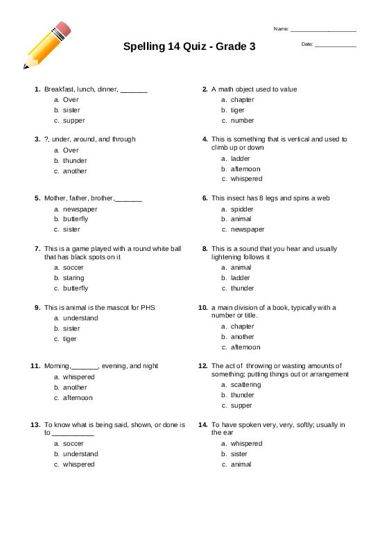 Use of english multiple choice. Use of english multiple choice