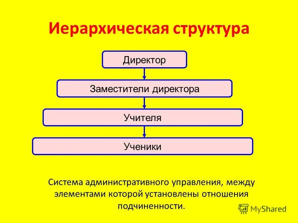 Иерархия взаимодействий. Иерархическая организационная структура организации. Иерархическое строение организационной структуры. Неиерархические структуры. Иерархия систем управления.