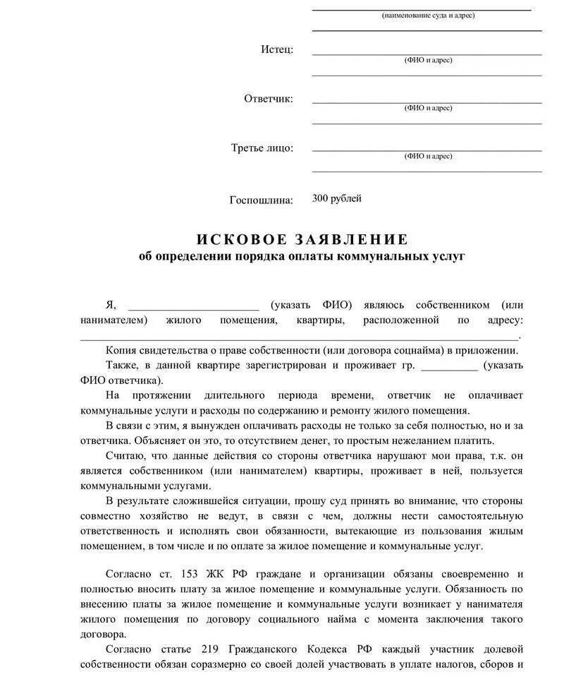 Заявление на Разделение лицевых счетов по оплате ЖКХ. Исковое заявление в суд о разделе лицевого счёта образец. Заявление на Разделение лицевого счета по оплате коммунальных услуг. Заявление на Разделение лицевого счета по коммунальным услугам.